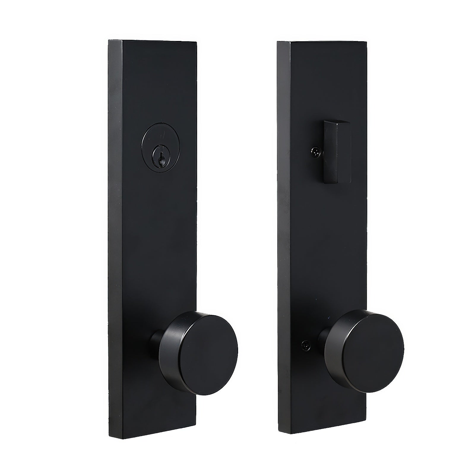 Weslock 066214-4-SL2D Mesa Knob Addy Escutcheon Single Cylinder Deadbolt Passage Lock