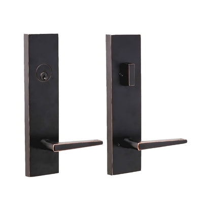 Weslock 066217-7-SL2D Philtower Lever Addy Escutcheon Single Cylinder Deadbolt Passage Lock