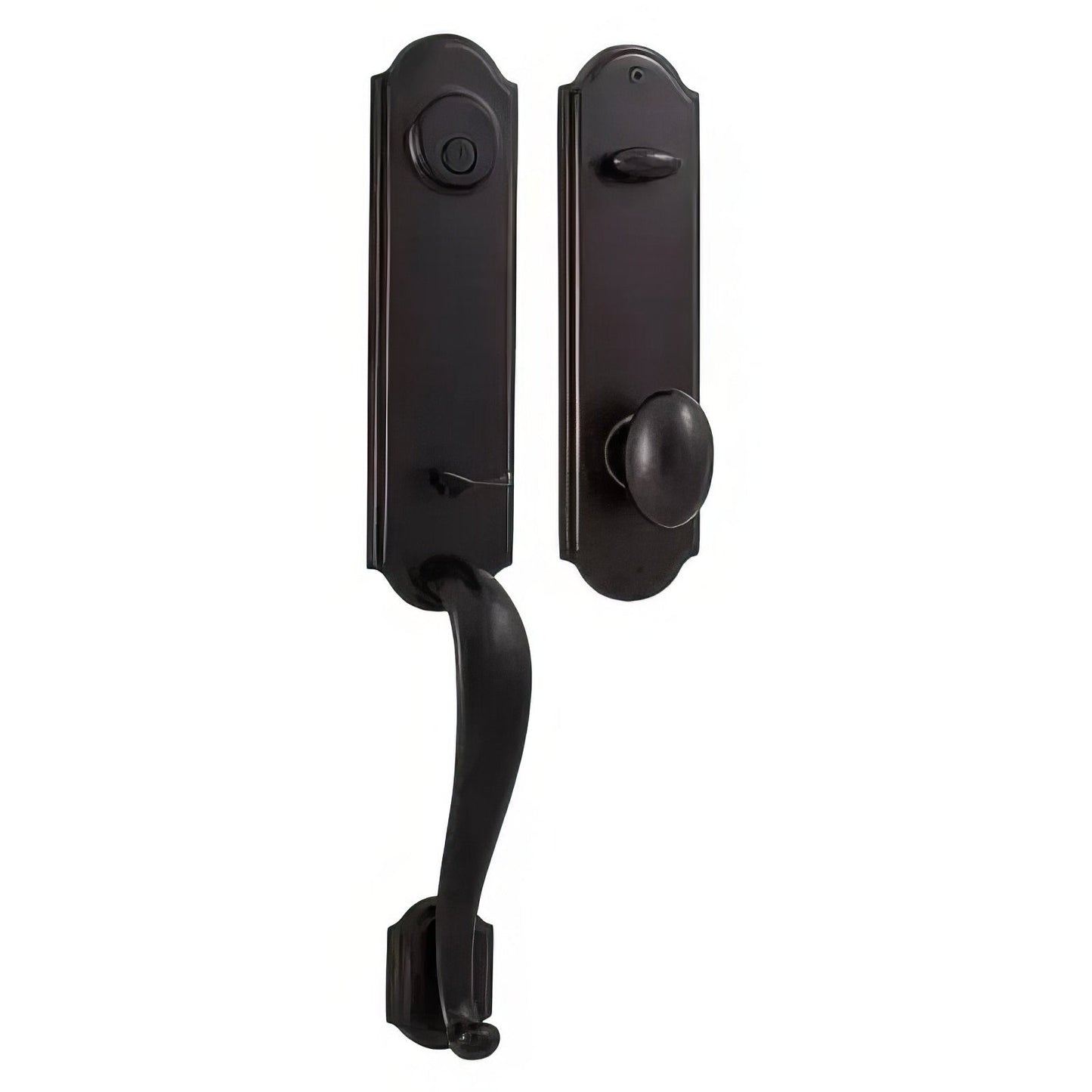 Weslock 06655-I-0020 Mansion Dummy Handleset with Impresa Door Knob