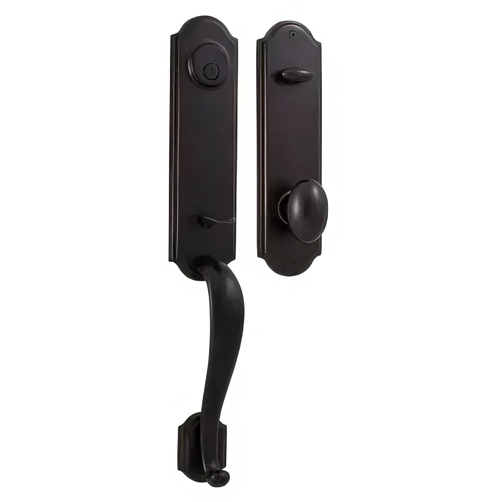 Weslock 06655-I-0020 Mansion Dummy Handleset with Impresa Door Knob