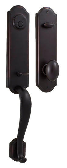 Weslock 06655-J-0020 Mansion Dummy Handleset with Julienne Door Knob