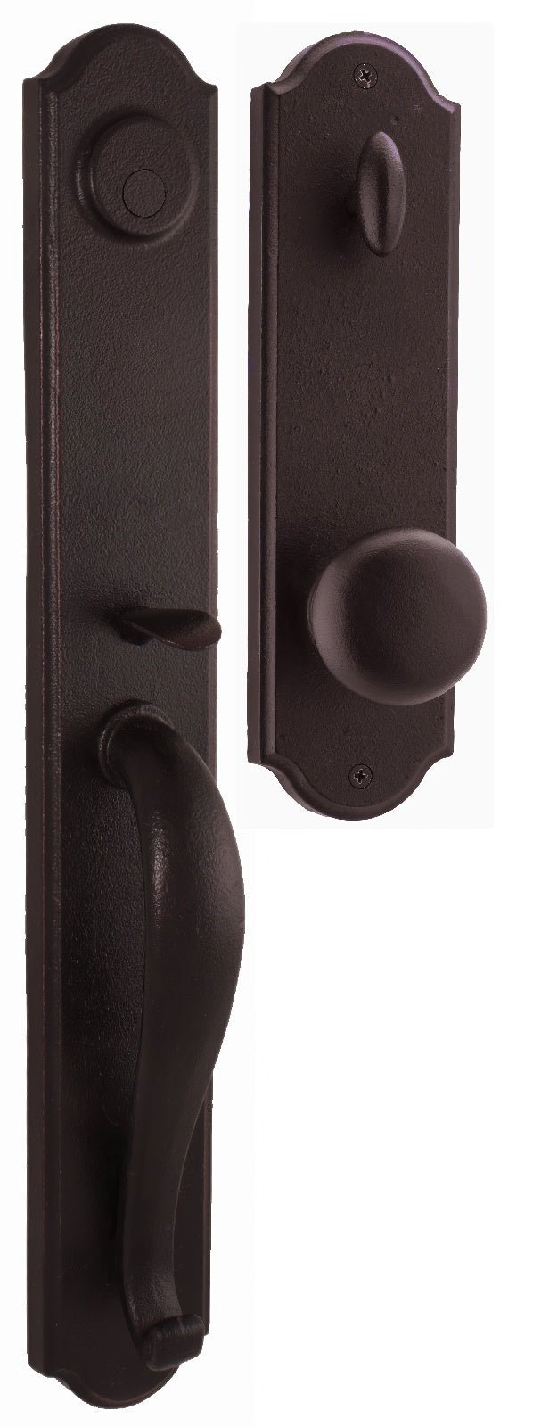 Weslock 07685-F-0020 Wiltshire Dummy Handleset with Wexford Door Knob
