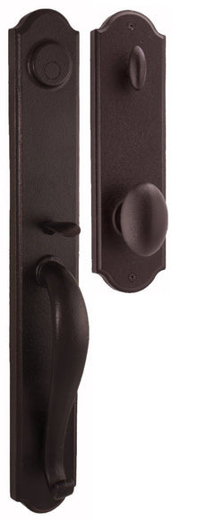 Weslock 07685-M-0020 Wiltshire Dummy Handleset with Durham Door Knob