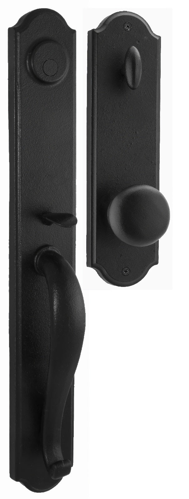 Weslock 07685-F-0020 Wiltshire Dummy Handleset with Wexford Door Knob