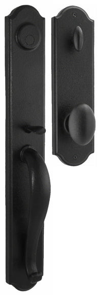 Weslock 07685-M-0020 Wiltshire Dummy Handleset with Durham Door Knob