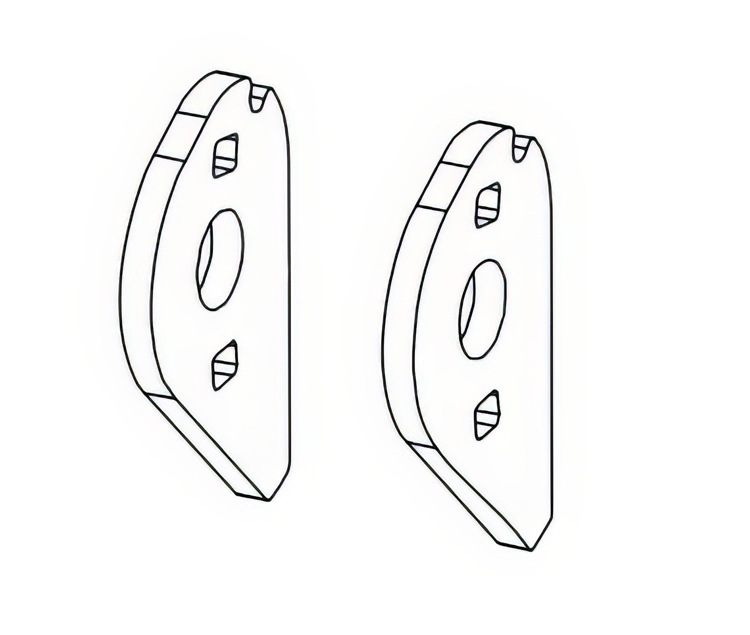 Von Duprin 090090 2 Count Cylinder Lock Package.