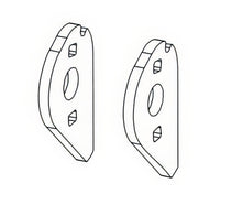 Von Duprin 090090 2 Count Cylinder Lock Package.