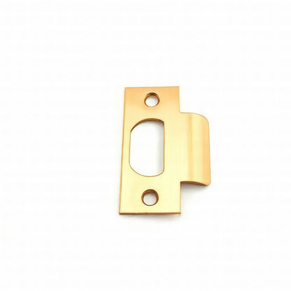 Schlage Commercial 10-001 1-1/8" x 2-3/4" T Strike Plate with Square Corners 1-1/8 Inch Lip