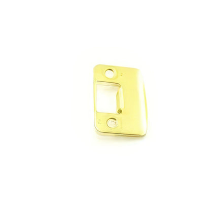 Schlage Commercial 10-027 1-5/8" x 2-1/4" Full Lip Strike Plate with 1/4" Radius Corners