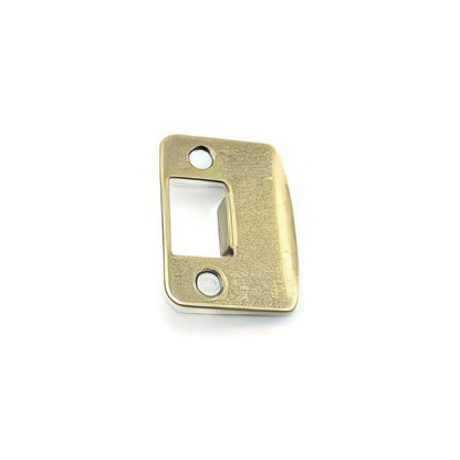 Schlage Commercial 10-027 1-5/8" x 2-1/4" Full Lip Strike Plate with 1/4" Radius Corners