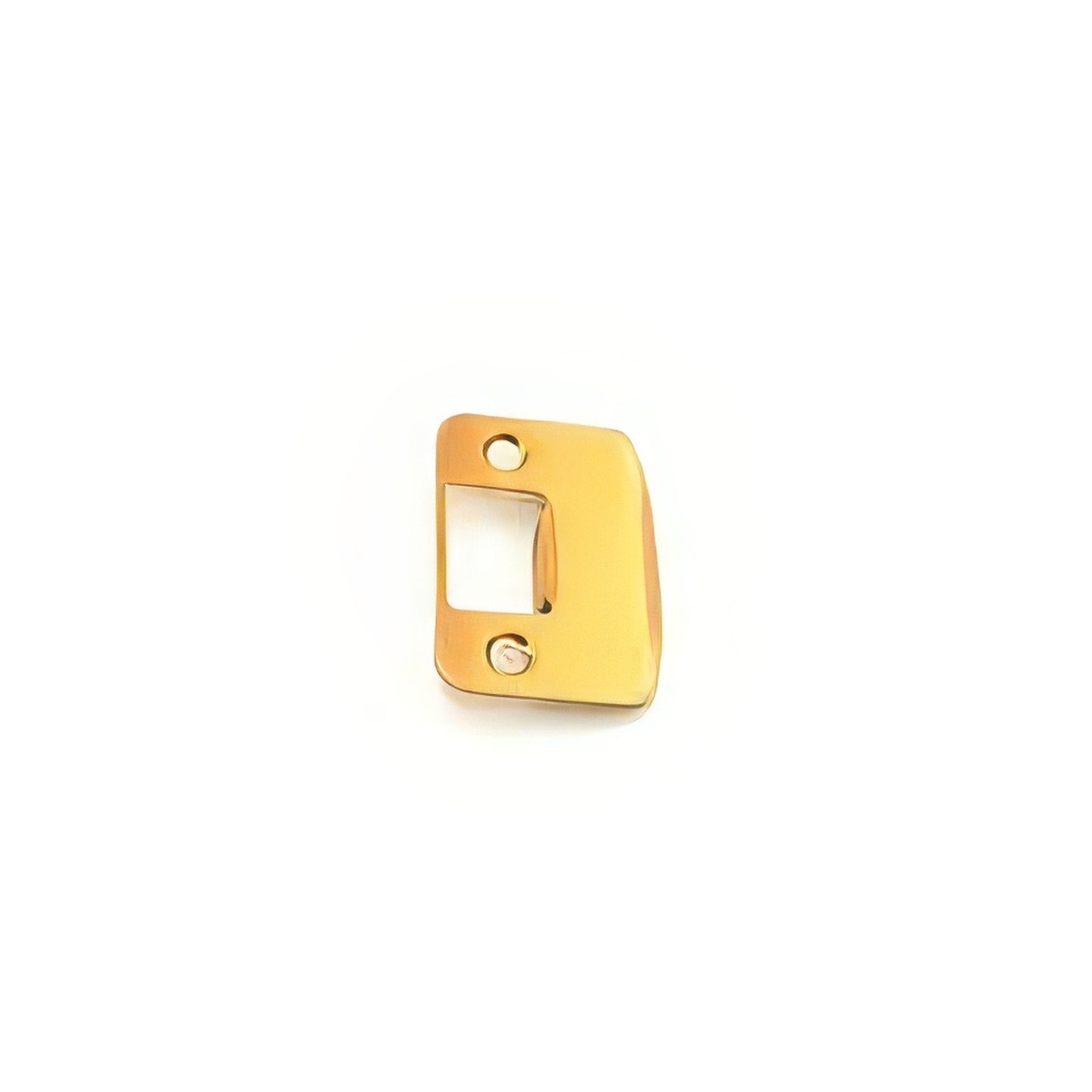 Schlage Commercial 10-027 1-5/8" x 2-1/4" Full Lip Strike Plate with 1/4" Radius Corners
