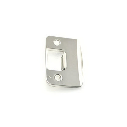 Schlage Commercial 10-027 1-5/8" x 2-1/4" Full Lip Strike Plate with 1/4" Radius Corners