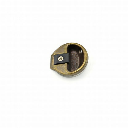 Schlage 10-058 1-3/4" Diameter Circular Strike Plate with 1-7/32" Lip