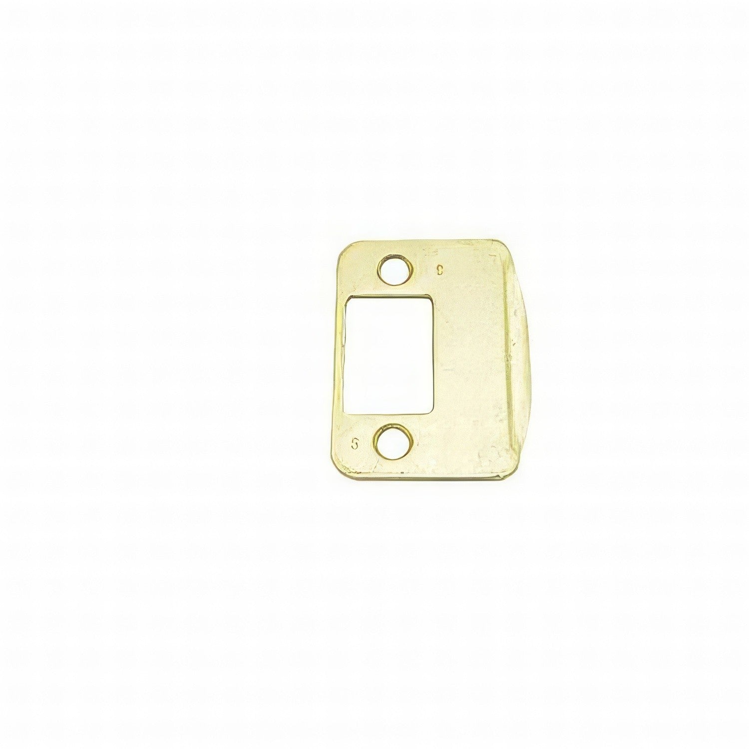 Schlage Commercial 10-092 1-5/8" x 2-1/4" Full Lip Deadbolt Strike Plate with 1/4" Radius Corners