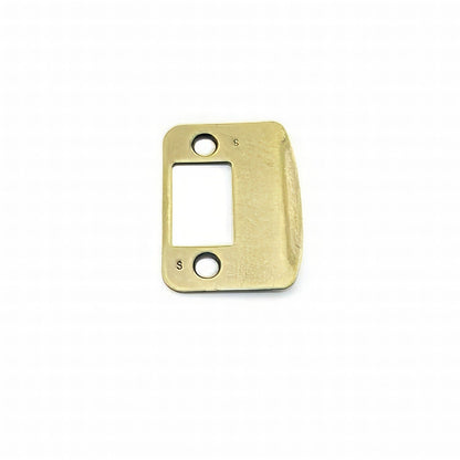 Schlage Commercial 10-092 1-5/8" x 2-1/4" Full Lip Deadbolt Strike Plate with 1/4" Radius Corners