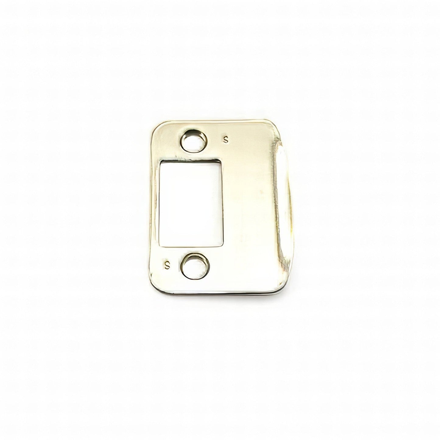Schlage Commercial 10-092 1-5/8" x 2-1/4" Full Lip Deadbolt Strike Plate with 1/4" Radius Corners
