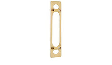 Von Duprin 10WDA Cover Plate with Wood Door Installation for 370 Series Exit Device Controls