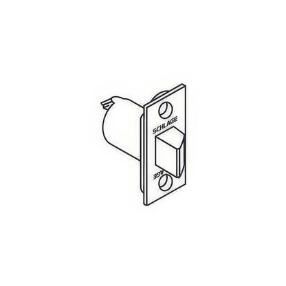 Schlage Commercial 11-116 2-3/4" Spring Latch with Square Corner 1-1/4"" x 2-1/4" Faceplate