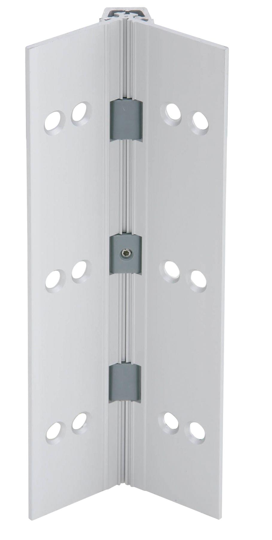 Ives 112HD9528 95" Heavy Duty Full Mortise Continuous Hinge Aluminum Finish.