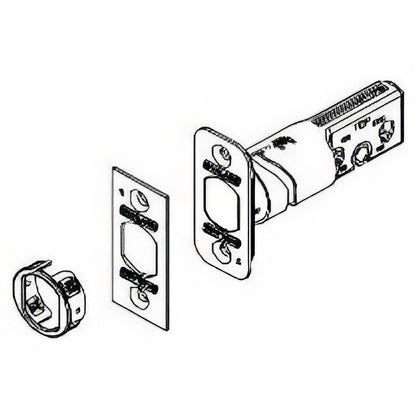 Schlage Commercial 12287 Triple Option Deadbolt Latch for B-Series Deadbolts.
