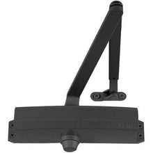 LCN 1250RWPAGLBLK Parallel Arm Adjustable Surface Mounted Regular Door Closer with Thru Bolts 693