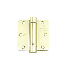 Hager 125131 3.5" x 3.5" Mortise Spring Hinge with 1/4" Radius Corner - Sold Each.