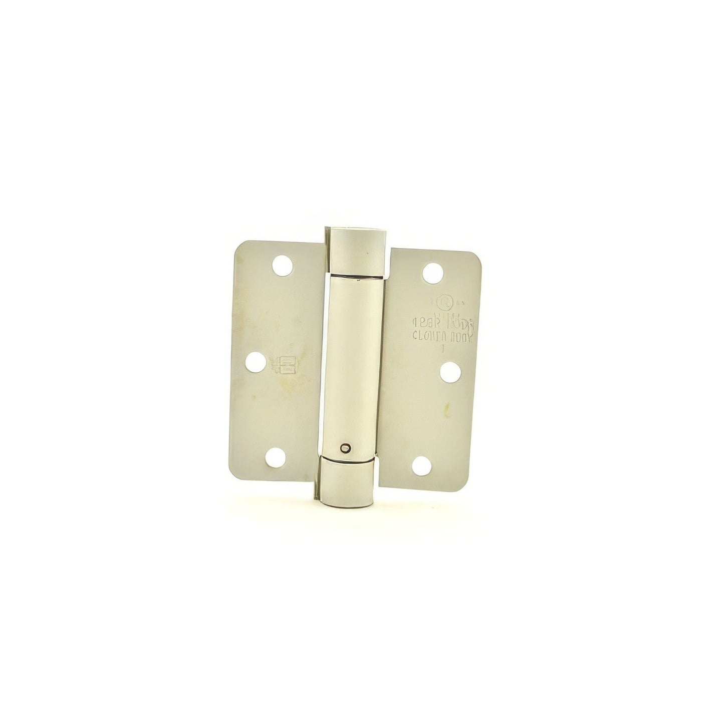 Hager 125131 3.5" x 3.5" Mortise Spring Hinge with 1/4" Radius Corner - Sold Each.