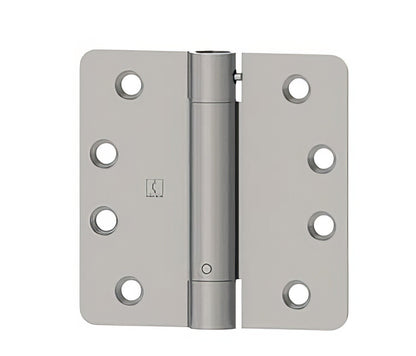 Hager 12514 4 X 4 Full Mortise 1/4" Radius Corner Spring Hinge.