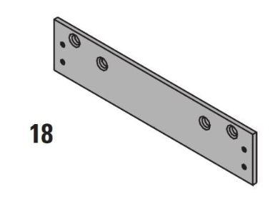 LCN 1260-18 Drop Plate for Door Closers