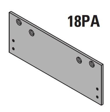 LCN 1260-18PA Drop Plate for Parallel Arm Mount Door Closers