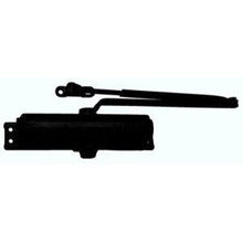 LCN 1261RWPAGLBLK Parallel Arm Adjustable Surface Mounted Regular Door Closer with Thru Bolts 693