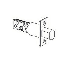 Schlage Commercial 12631605 2-3/4" Deadbolt with Square Corner 1-1/8" x 2-1/4" Faceplate