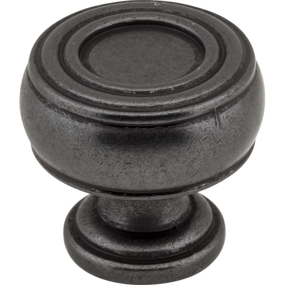 Jeffrey Alexander 127 Bremen 2 1-3/16" Zinc Barrel Cabinet Knob