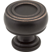 Jeffrey Alexander 127 Bremen 2 1-3/16" Zinc Barrel Cabinet Knob