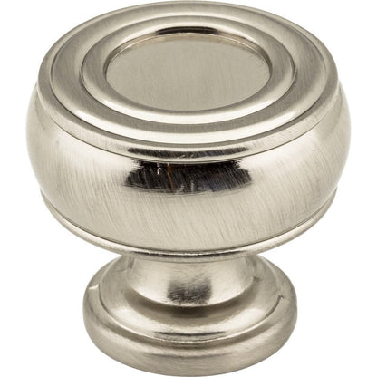 Jeffrey Alexander 127 Bremen 2 1-3/16" Zinc Barrel Cabinet Knob