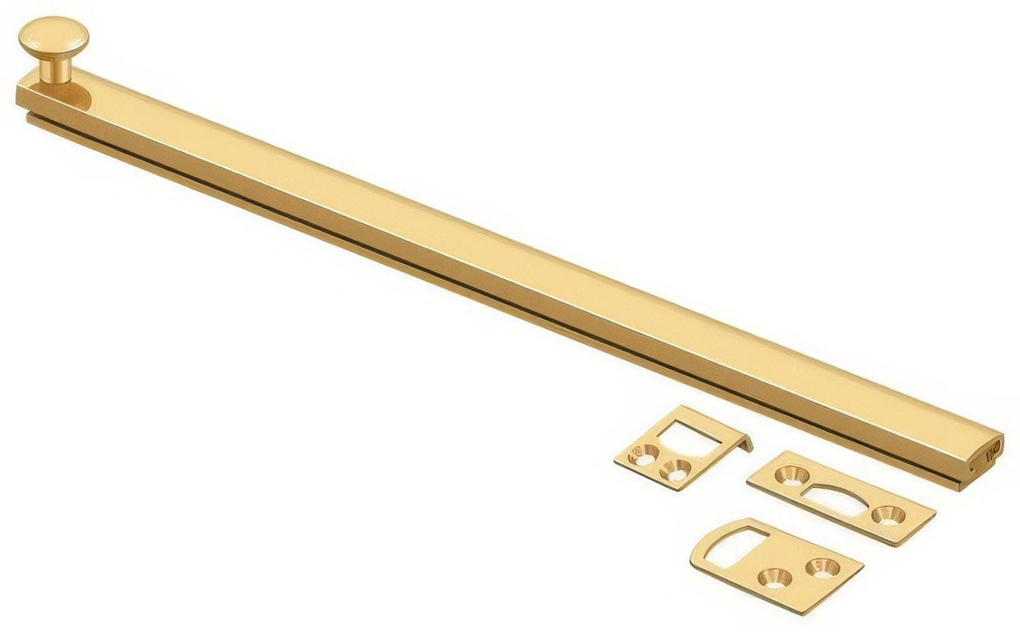 Deltana 12SBCS 12" Surface Bolt with Concealed Screws
