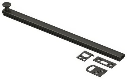Deltana 12SBCS 12" Surface Bolt with Concealed Screws