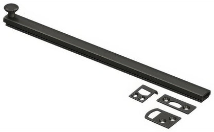Deltana 12SBCS 12" Surface Bolt with Concealed Screws