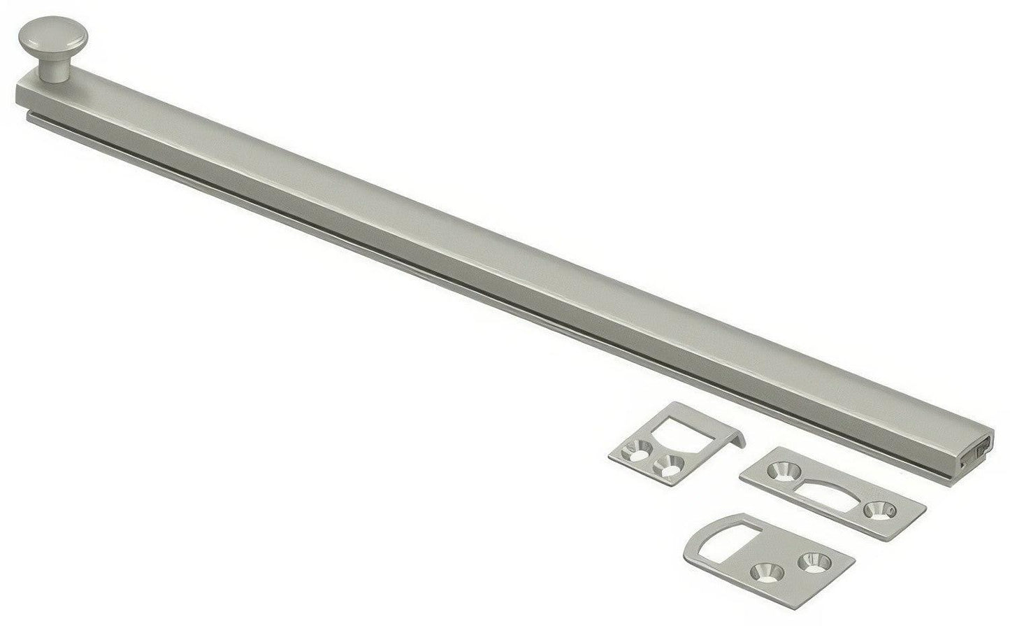 Deltana 12SBCS 12" Surface Bolt with Concealed Screws
