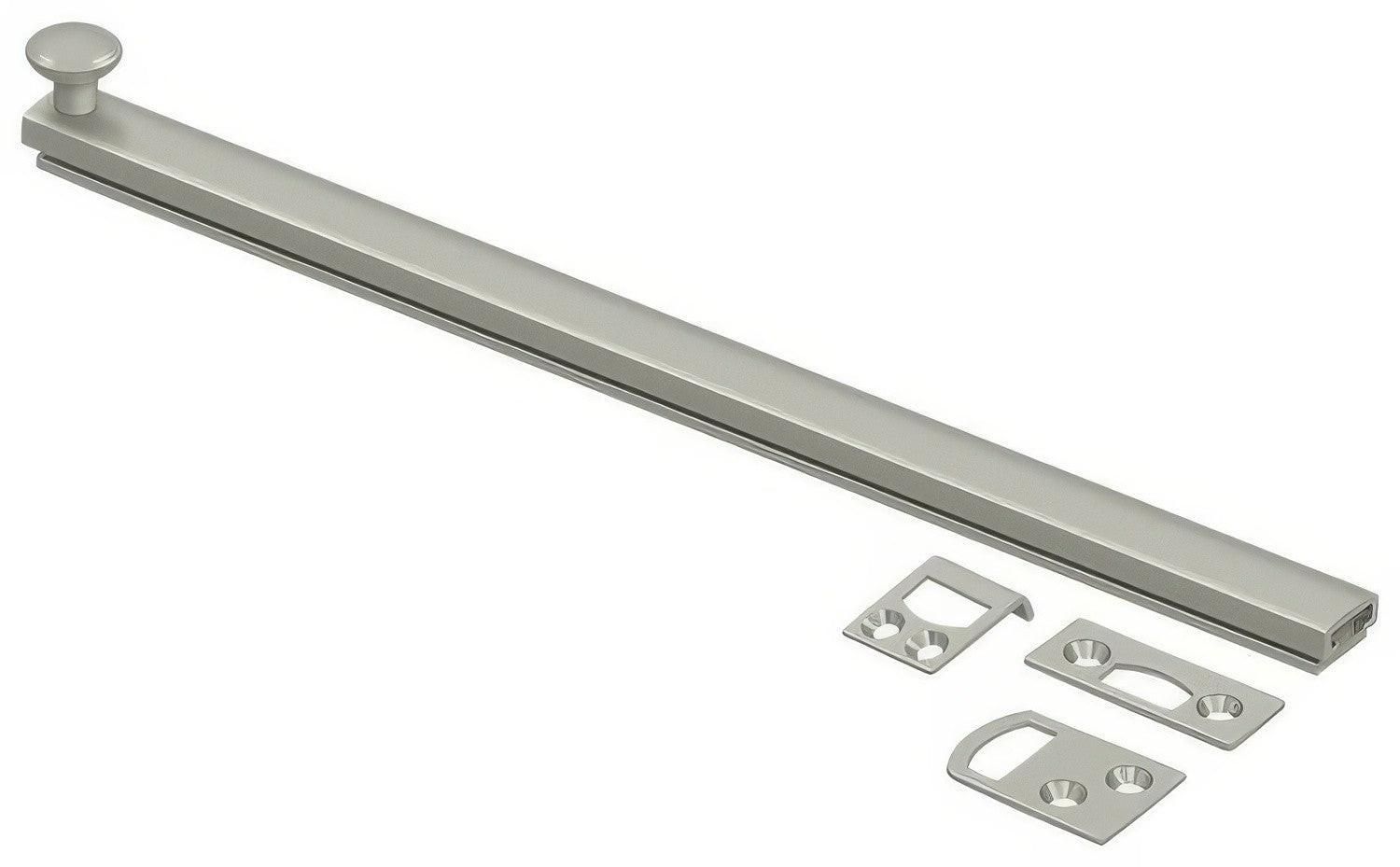 Deltana 12SBCS 12" Surface Bolt with Concealed Screws
