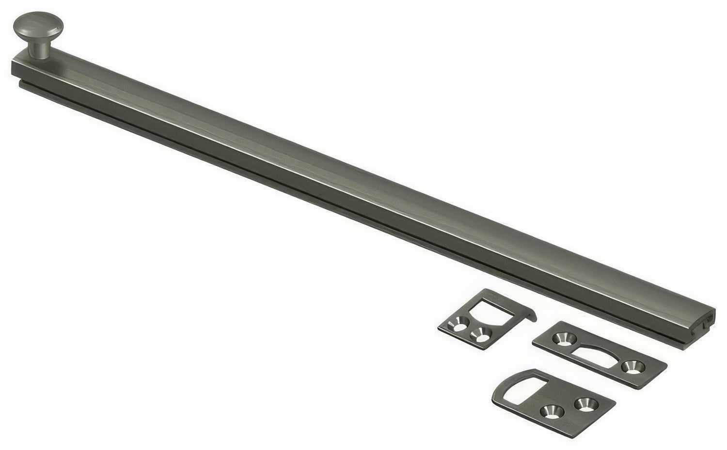 Deltana 12SBCS 12" Surface Bolt with Concealed Screws
