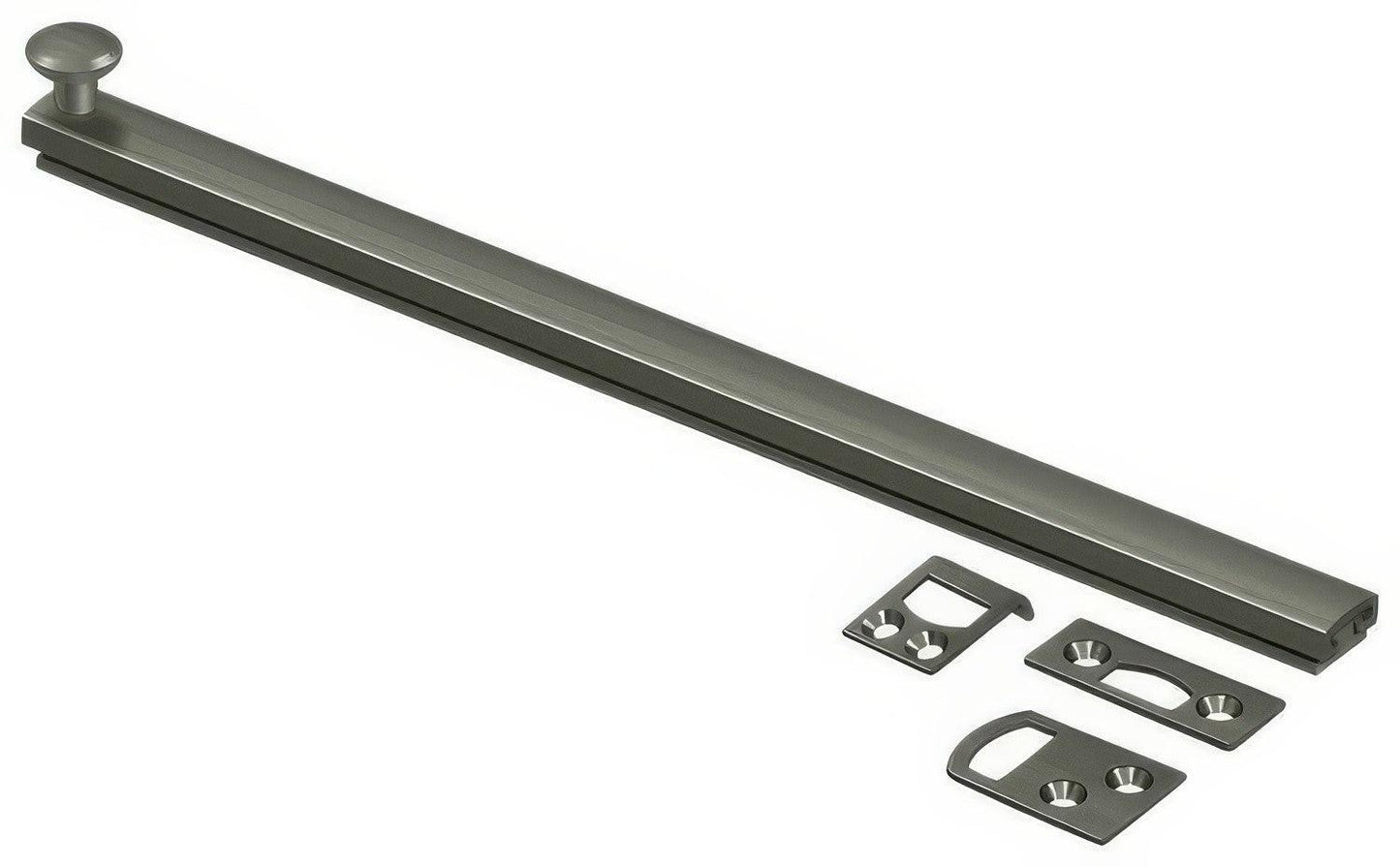 Deltana 12SBCS 12" Surface Bolt with Concealed Screws