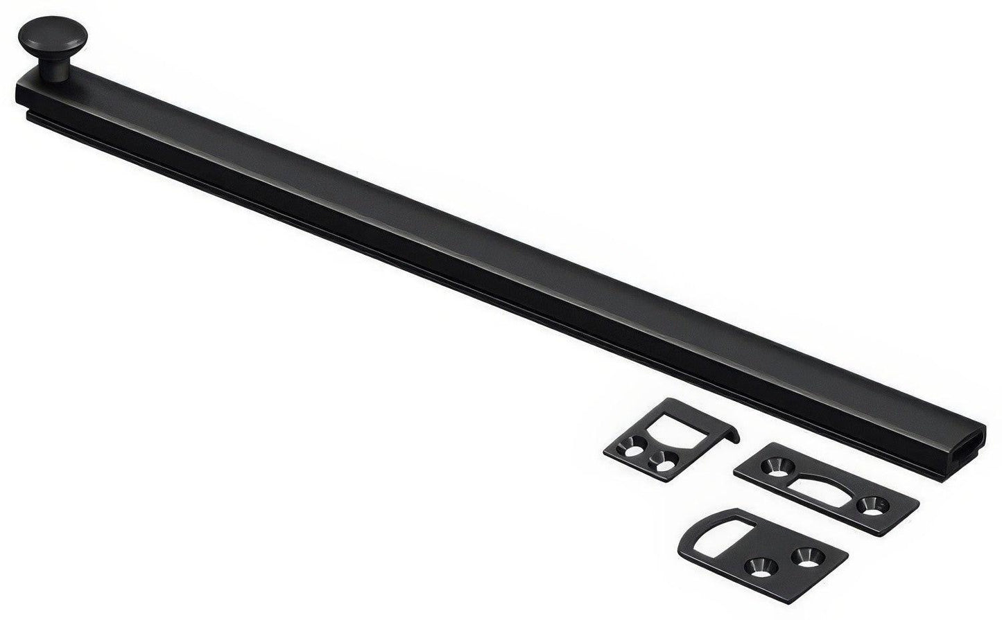 Deltana 12SBCS 12" Surface Bolt with Concealed Screws