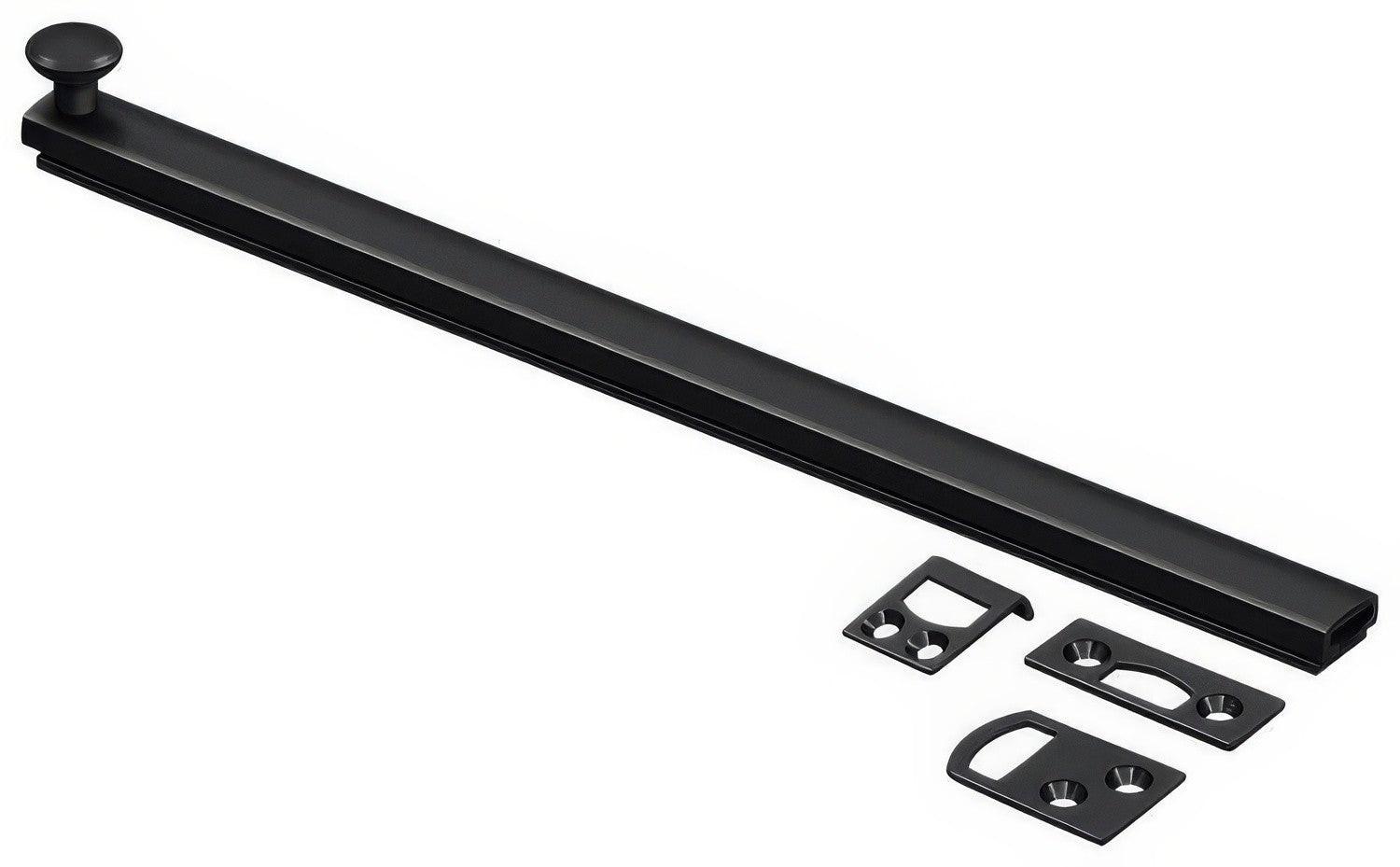 Deltana 12SBCS 12" Surface Bolt with Concealed Screws