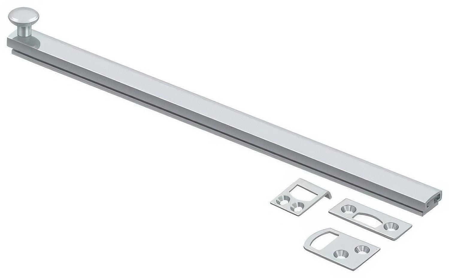 Deltana 12SBCS 12" Surface Bolt with Concealed Screws