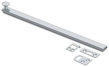 Deltana 12SBCS 12" Surface Bolt with Concealed Screws