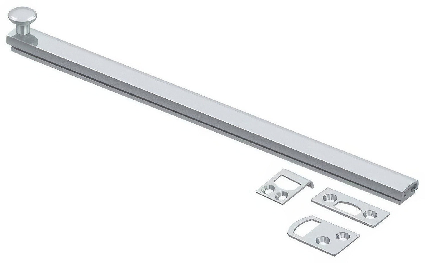 Deltana 12SBCS 12" Surface Bolt with Concealed Screws