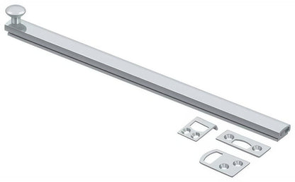 Deltana 12SBCS 12" Surface Bolt with Concealed Screws