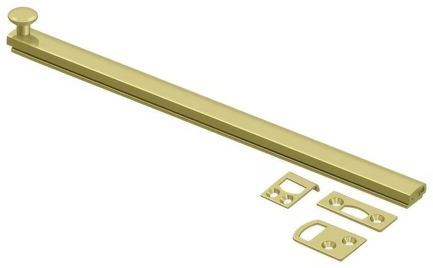 Deltana 12SBCS 12" Surface Bolt with Concealed Screws