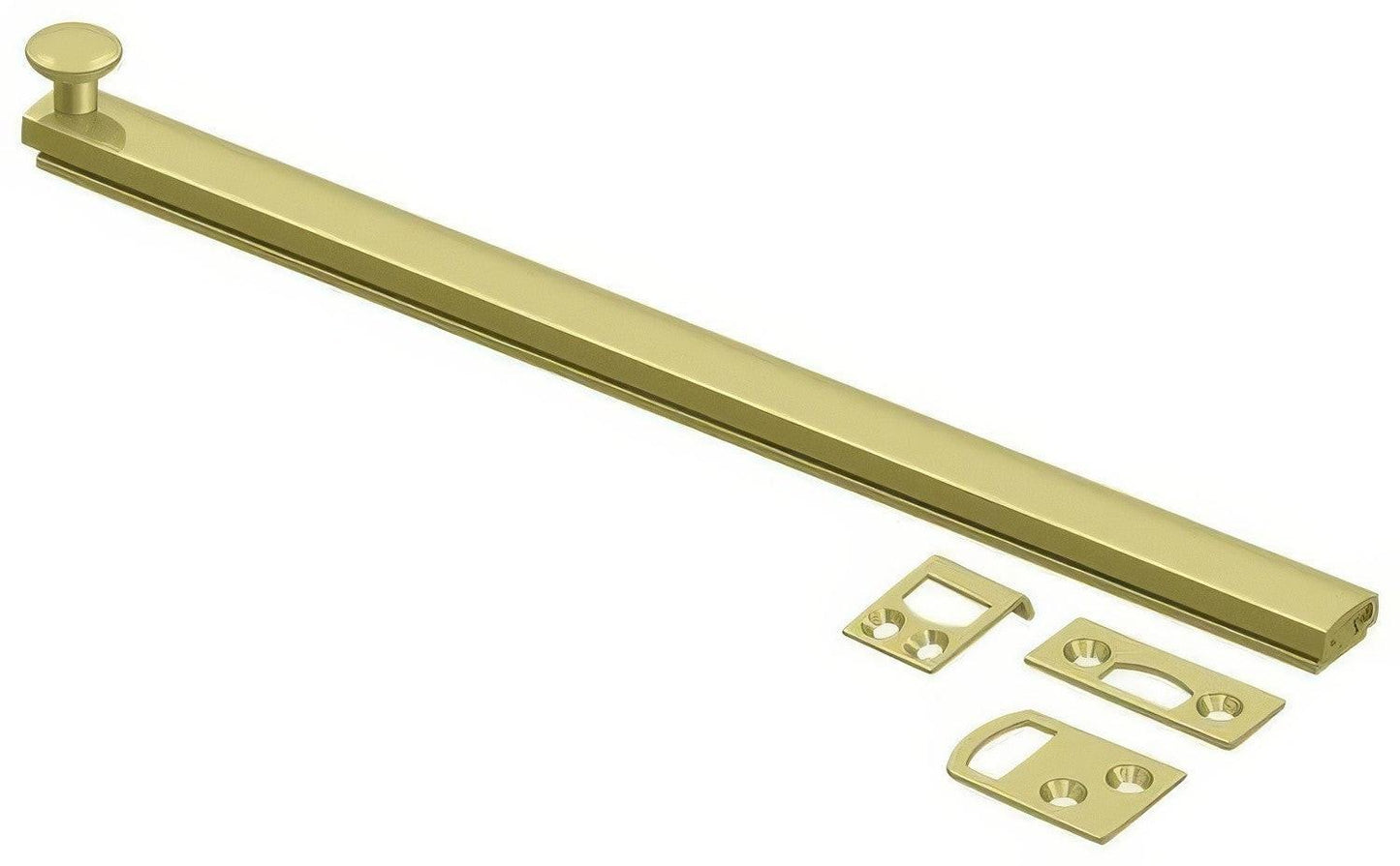 Deltana 12SBCS 12" Surface Bolt with Concealed Screws